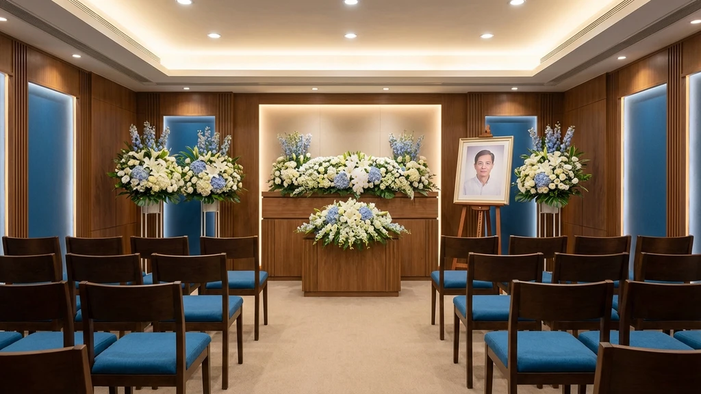 殯儀館禮堂佈置——標準殯儀套餐典型場景
